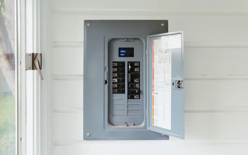 Completed residential electrical panel in Albany, OR